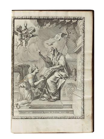 RICHELIEU, ARMAND-JEAN, Duc de, Cardinal. Instruction du Chrestien.  1642